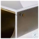 Skylar Mountain Brass Side Table