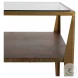 Winona Light Brass Side Table
