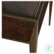 Winona Light Brass Side Table