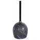 Neil Gunpowder Black And Galaxy Grey Marble Drinking End Table
