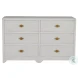 Fairmont Cerused White Dresser