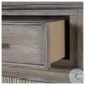 Isaac Brushed Gray Long Cabinet