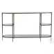 Wyeth Antique Nickel Console Table