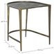 Dresden Antique Dark Bronze Side Table
