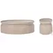 Marta Cerused Light Natural Occasional Table Set