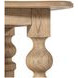 Nirvana Brushed Blonde Natural Console Table