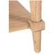 Nirvana Brushed Blonde Natural Console Table