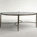 Lyra Aged Brass Coffee Table