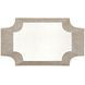 Farris White Arched Wall Mirror