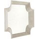 Farris White Arched Wall Mirror