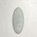 Daxon Textured White Oval Wall Mirror