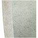 Daxon Textured White Oval Wall Mirror