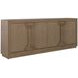 Aero Cerused Natural 4 Door Sideboard