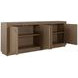 Aero Cerused Natural 4 Door Sideboard