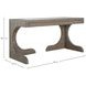 Carmen Brushed Gray 60" Writing Desk