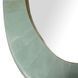 Viola Seafoam Oval Accent Mirror