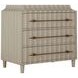Merigold Sesame White 3 Drawer Chest