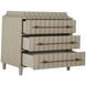 Merigold Sesame White 3 Drawer Chest