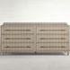 Merigold Sesame White 6 Drawer Dresser