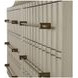 Merigold Sesame White 6 Drawer Dresser