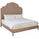 Princeton Cerused Natural King Panel Bed