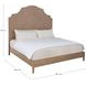 Princeton Cerused Natural King Panel Bed