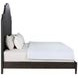 Princeton Cerused Forest Black King Panel Bed