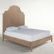Princeton Cerused Natural Queen Panel Bed