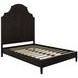 Princeton Cerused Forest Black Queen Panel Bed