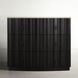Sergio Sesame Black and Marble 3 Drawer Chest