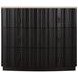 Sergio Sesame Black and Marble 3 Drawer Chest