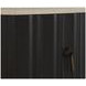 Sergio Sesame Black and Marble 3 Drawer Chest