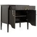 Darrius Cerused Ash 1 Drawer Nightstand