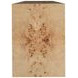 Alistair Maple Burl Rectangular Side Table
