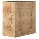 Alistair Maple Burl Rectangular Side Table