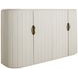 Isadora Sesame White 4 Door Sideboard