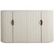 Isadora Sesame White 4 Door Sideboard