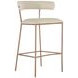 Matlock White Upholstered Bar Stool