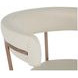 Matlock White Upholstered Bar Stool