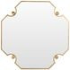 Monet Antique Brass Octagonal Large Accent Mirror