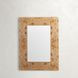 Saul Natural Rectangular Dresser Mirror