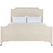 Alexandra Cerused White Queen Panel Bed