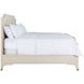 Alexandra Cerused White Queen Panel Bed
