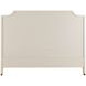 Alexandra Cerused White Queen Panel Bed