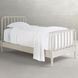Jennifer Sesame White Twin Panel Bed