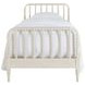 Jennifer Sesame White Twin Panel Bed