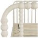 Jennifer Sesame White Twin Panel Bed