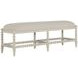 Jennifer White Upholstered 58" Bed Bench