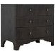 Princeton Cerused Forest Black 3 Drawer Chest
