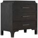 Alexandra Cerused Forest Black 3 Drawer Chest